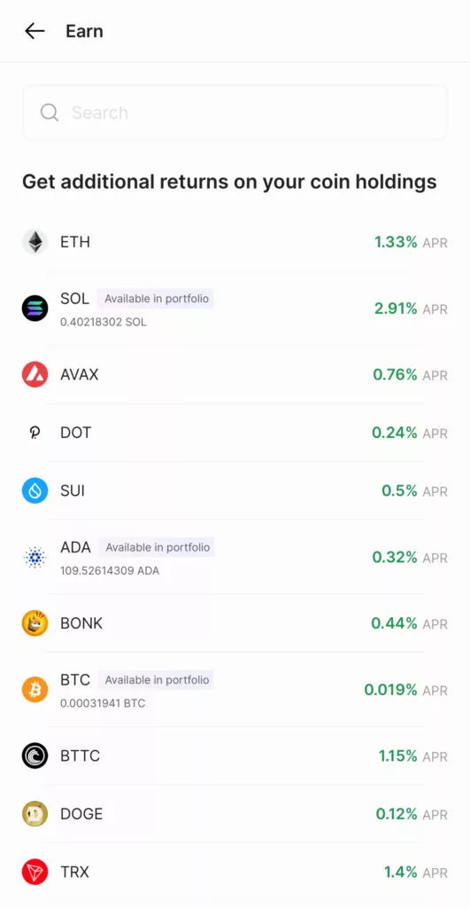 Mudrex earn