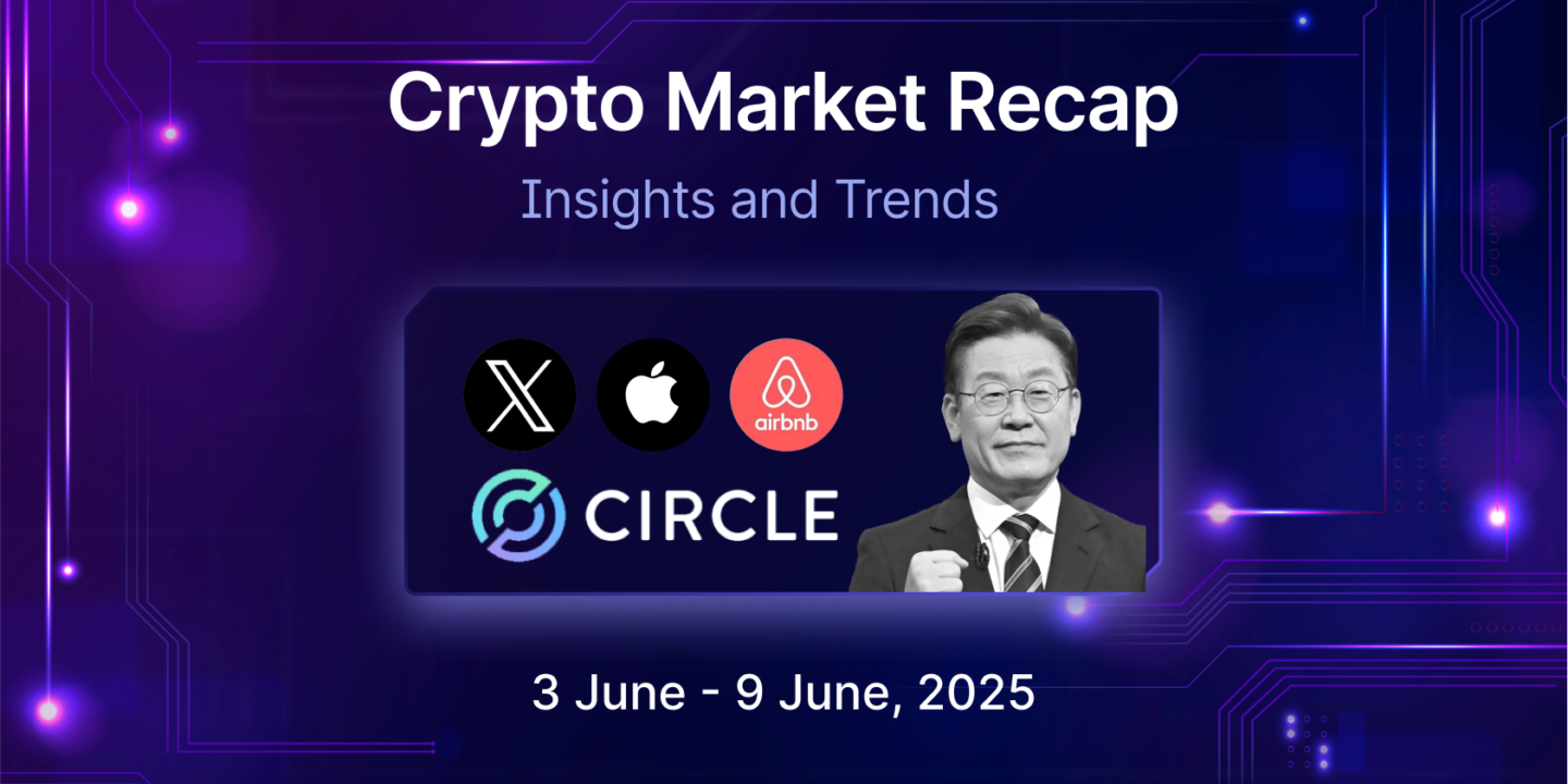 Mudrex Crypto Market Update | June 03, 2025 – June 09, 2025